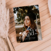 Aankondiging afstudeerder Zwemige overlay-tekst Af