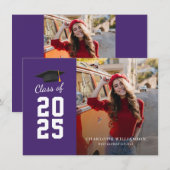 Aankondiging afstudeerfoto afgestudeerd 2026 (Voorkant / Achterkant)