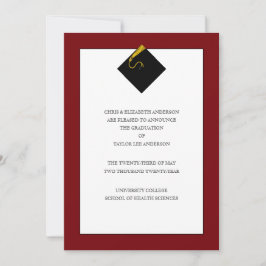 Aankondiging afstuderen