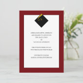 Aankondiging afstuderen (Staand voorkant)