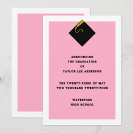 Aankondiging afstuderen