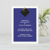 Aankondiging afstuderen (Staand voorkant)