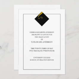 Aankondiging afstuderen