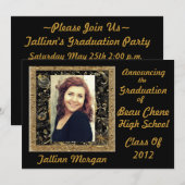 Aankondiging afstuderen (Voorkant / Achterkant)