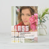 Aankondiging afstuderen (Staand voorkant)