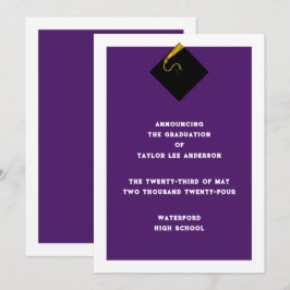 Aankondiging afstuderen