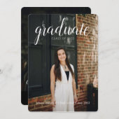 Aankondiging afstuderen (Voorkant / Achterkant)