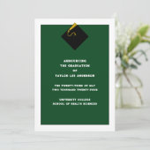 Aankondiging afstuderen (Staand voorkant)