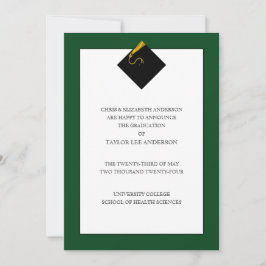 Aankondiging afstuderen