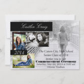 Aankondiging afstuderen (Achterkant)