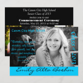 Aankondiging afstuderen (Voorkant / Achterkant)