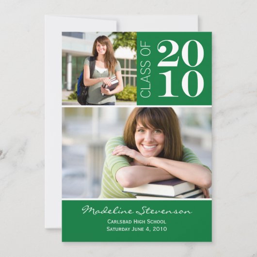 Aankondiging afstuderen (Voorkant)