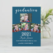 Aankondiging afstuderen (Staand voorkant)