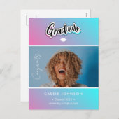 aankondiging afstuderen (Voorkant / Achterkant)