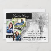 Aankondiging afstuderen (Achterkant)