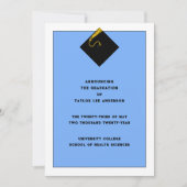 Aankondiging afstuderen (Voorkant)