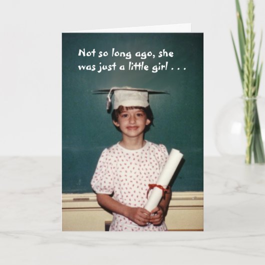 Aankondiging afstuderen (Voorkant)