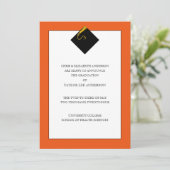 Aankondiging afstuderen (Staand voorkant)