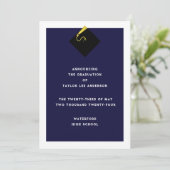 Aankondiging afstuderen (Staand voorkant)