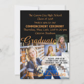 Aankondiging afstuderen (Achterkant)