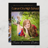 Aankondiging afstuderen (Voorkant / Achterkant)