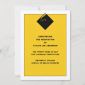 Aankondiging afstuderen (Voorkant)