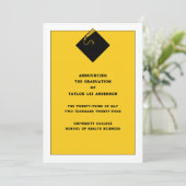 Aankondiging afstuderen (Staand voorkant)