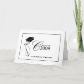 Aankondiging afstuderen - 2009 (Voorkant)