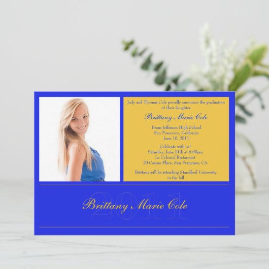 Aankondiging Afstuderen 2011 (Staand voorkant)