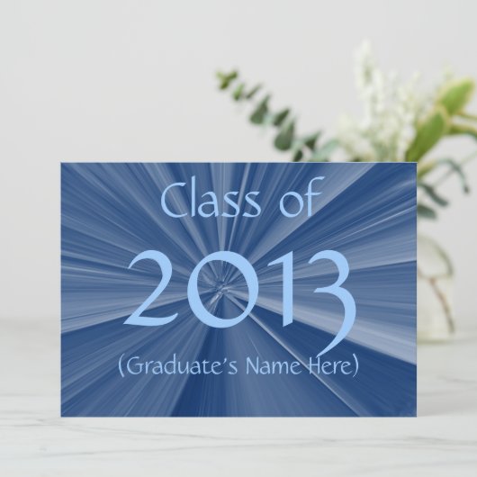 Aankondiging Afstuderen 2013 (Staand voorkant)