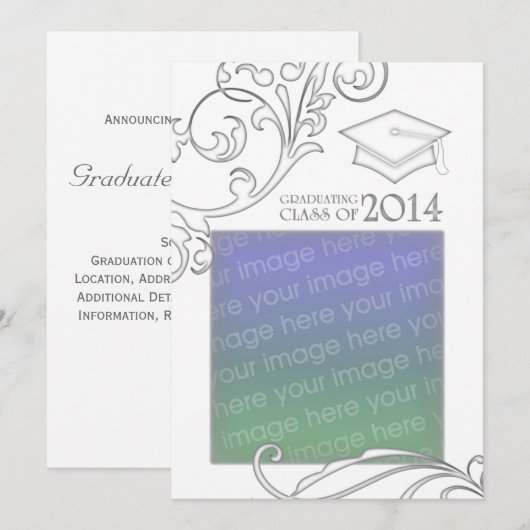 aankondiging afstuderen 2014 (Voorkant / Achterkant)