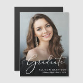 Aankondiging Afstuderen 2022- voor Photo White Scr (Voorkant / Achterkant)