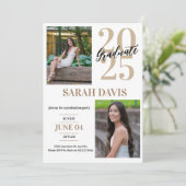 Aankondiging Afstuderen 2025, Uitnodiging Afstuder (Staand voorkant)