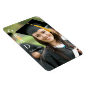Aankondiging Afstuderen Aanpasbare Naam School Magneet (Rechterzijde)