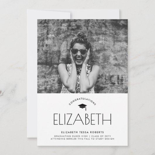 Aankondiging Afstuderen afgebroken (Voorkant)