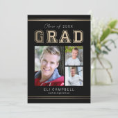 Aankondiging Afstuderen Bright Varsity (Staand voorkant)