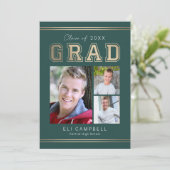 Aankondiging Afstuderen Bright Varsity (Staand voorkant)