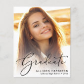 Aankondiging Afstuderen budgetfotoscript (Voorkant)