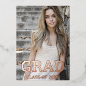 Aankondiging afstuderen Class Year Folie (Voorkant)