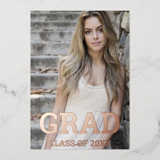 Aankondiging afstuderen Class Year Folie (Voorkant)