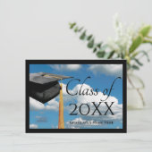 Aankondiging Afstuderen elk jaar~ Blue Sky (Staand voorkant)