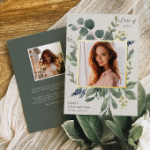 Aankondiging Afstuderen Eucalyptus & Sage Folie