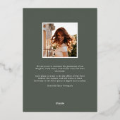 Aankondiging Afstuderen Eucalyptus & Sage Folie (Achterkant)