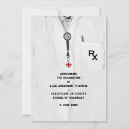 Aankondiging afstuderen farmaceutische opleiding
