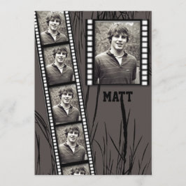 Aankondiging Afstuderen filmstrip Fotopanel