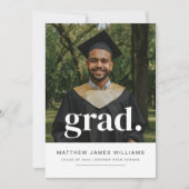 Aankondiging afstuderen foto (Voorkant)