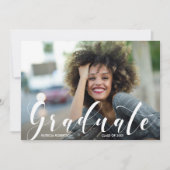 Aankondiging afstuderen foto (Voorkant)