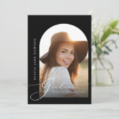 Aankondiging Afstuderen Graceful Arch (Staand voorkant)