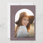 Aankondiging Afstuderen Graceful Arch (Voorkant)