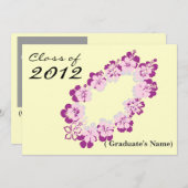 Aankondiging Afstuderen Hawaii Theme 2012 (Voorkant / Achterkant)